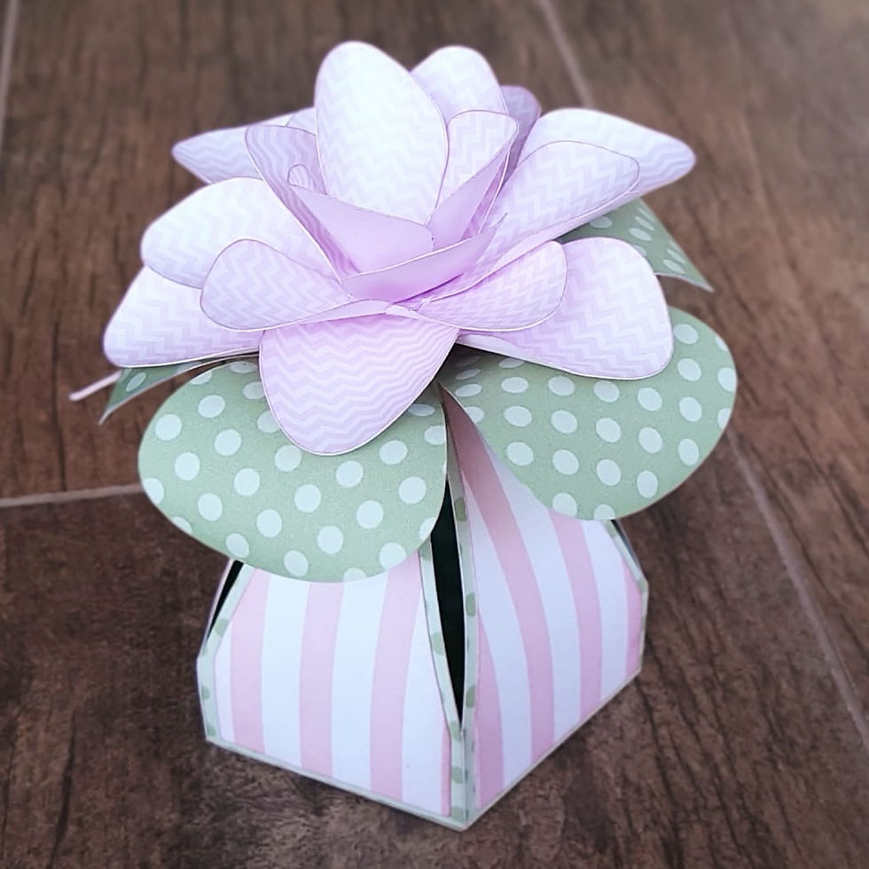 Miniatura: CAIXA FLOR