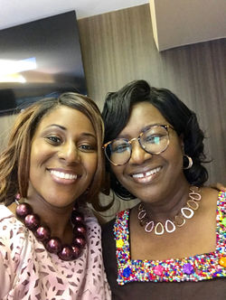 Sabina with Mama Rosemond Anaba