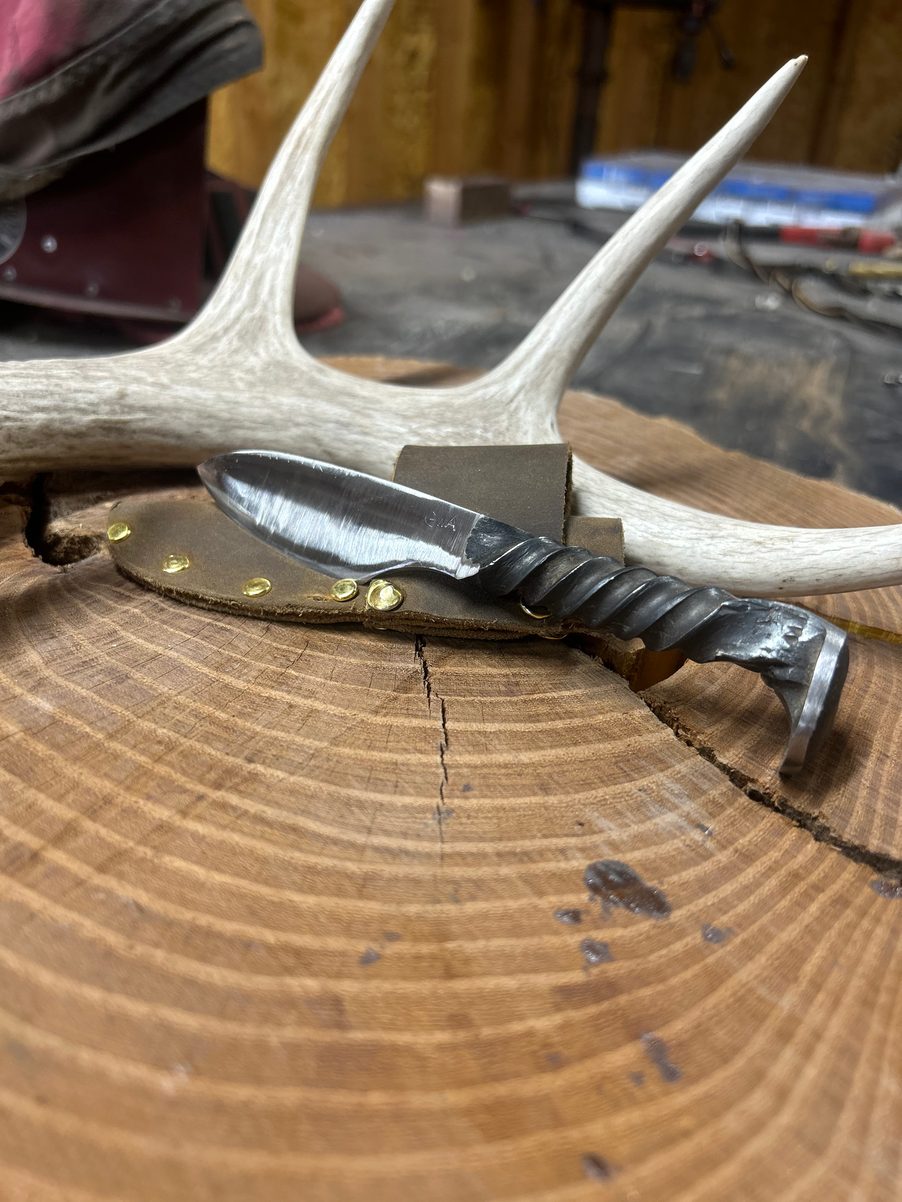 Railroad Spike Knife