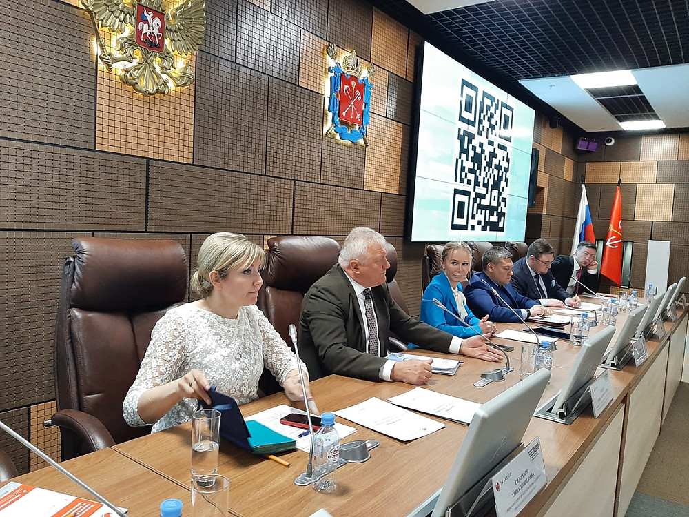 На встрече в Невской Ратуше
