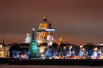 Петербург будет пуст в новогодние праздники