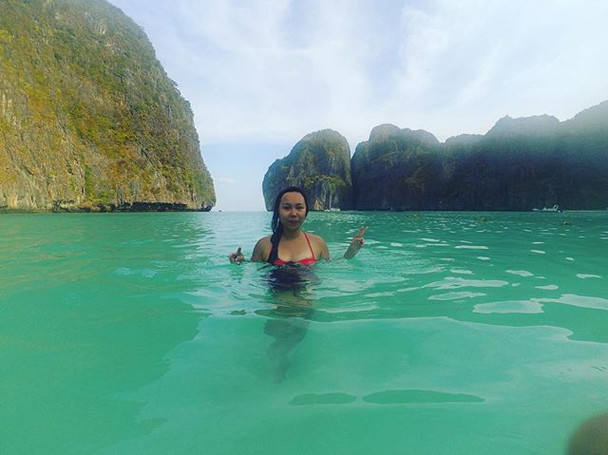 swim on maya bay