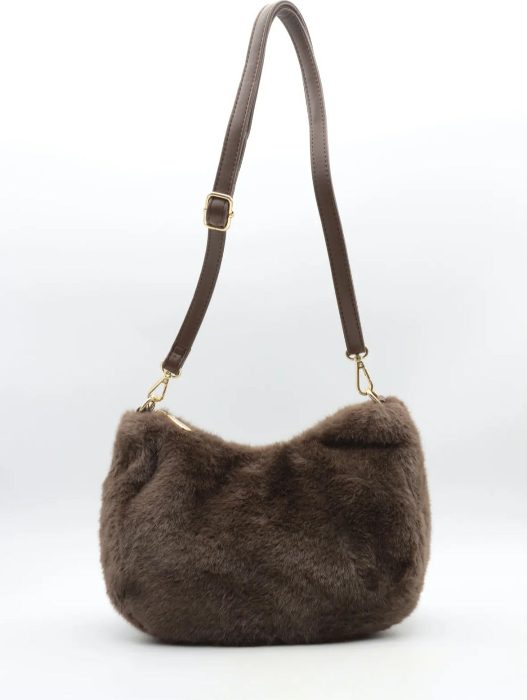 SAC BANDOULIERE FLORA&CO F5036 - Couleur CHOCOLAT