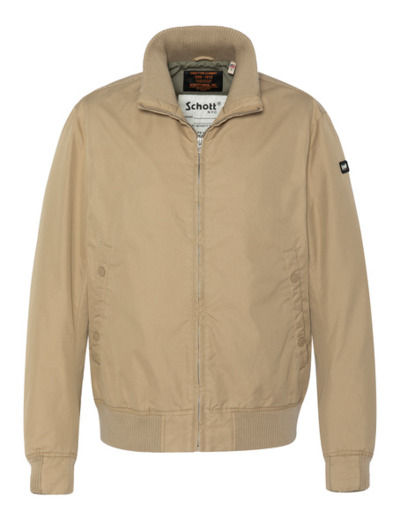 BLOUSON SCHOTT HOMME ANKER BEIGE