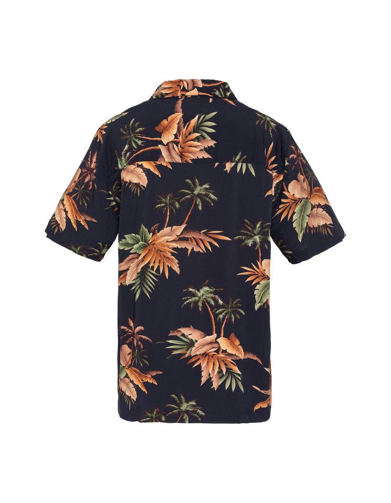Miniature : CHEMISE HAWAÏENNE SCHOTT HOMME SHMARIOMC BLEU MARINE 