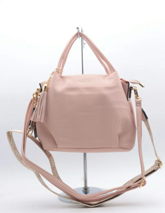 SAC A MAIN FLORA&CO F2583 - Couleur ROSE CLAIR