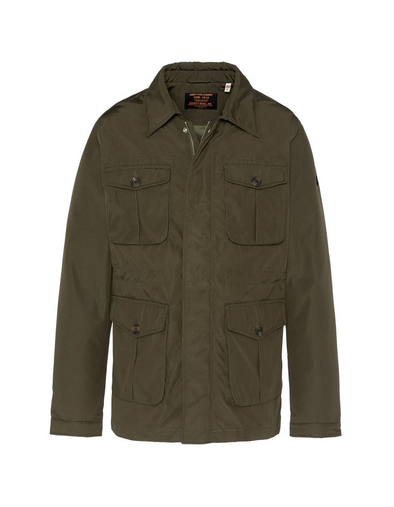PARKA MILITAIRE SCHOTT HOMME SAHARA25 KAKI