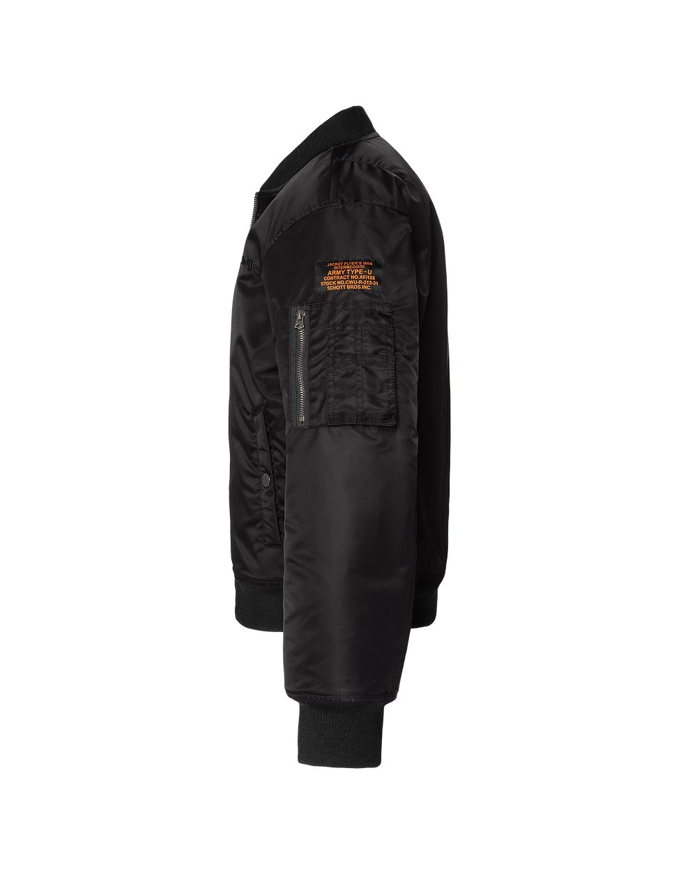 Miniature : BLOUSON BOMBERS ENFANT SCHOTT JET17B NOIR