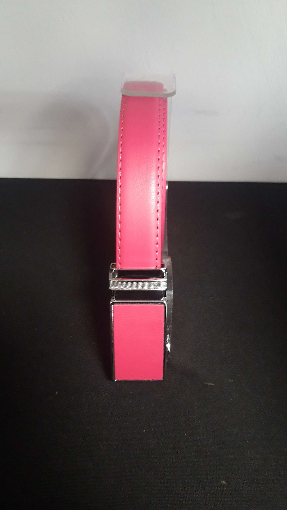 CEINTURE AUTOMATIQUE CUIR ROSE FUSCHIA POUR FEMME MASSILIANO SERGIO
