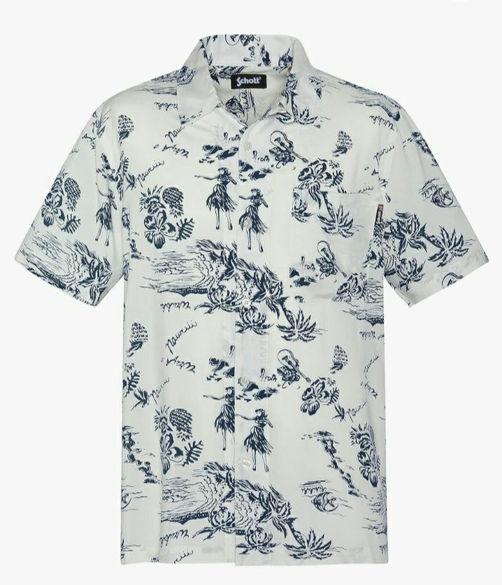 CHEMISE SCHOTT HOMME SHISTANBUL BLANC 