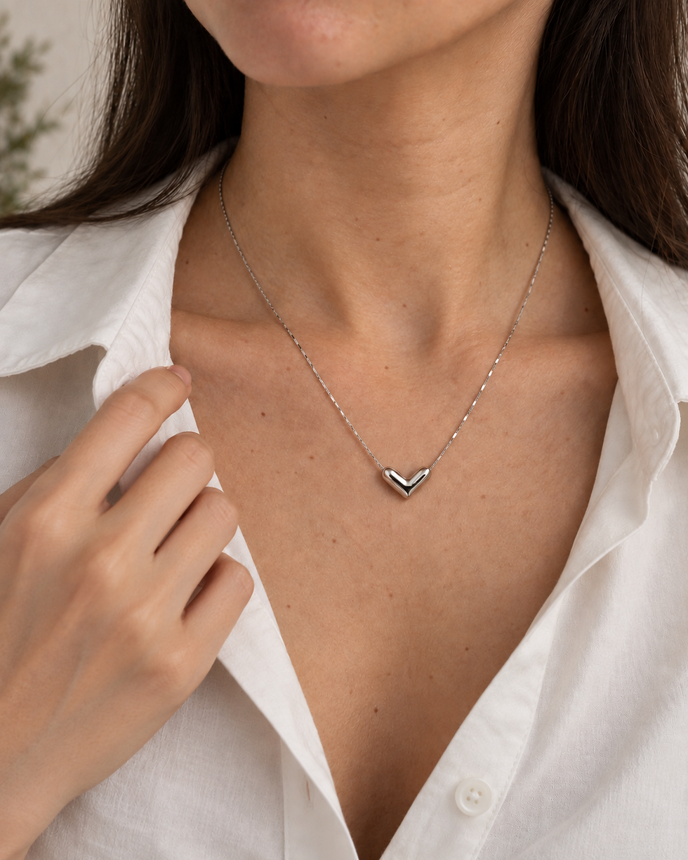 Thumbnail: V Heart Necklace