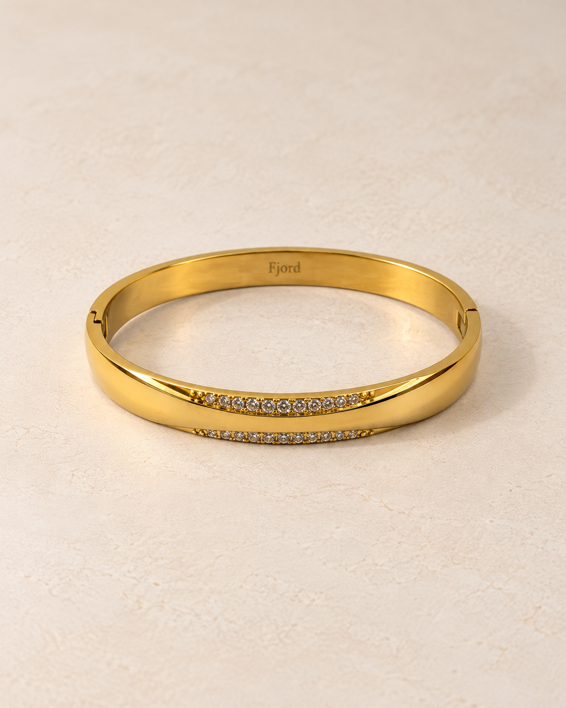 Double Pavé Bangle