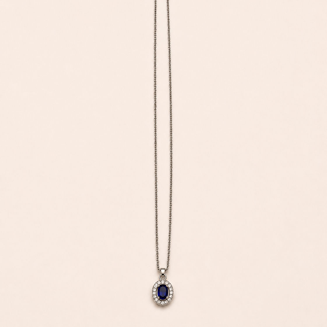 Azure Halo Necklace