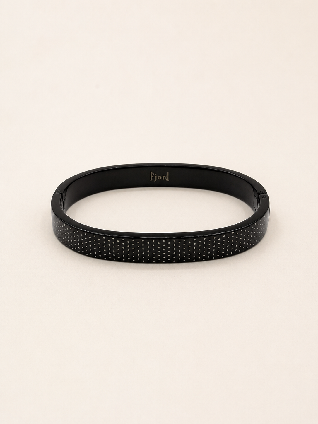 Micro Dot Hinged Bangle