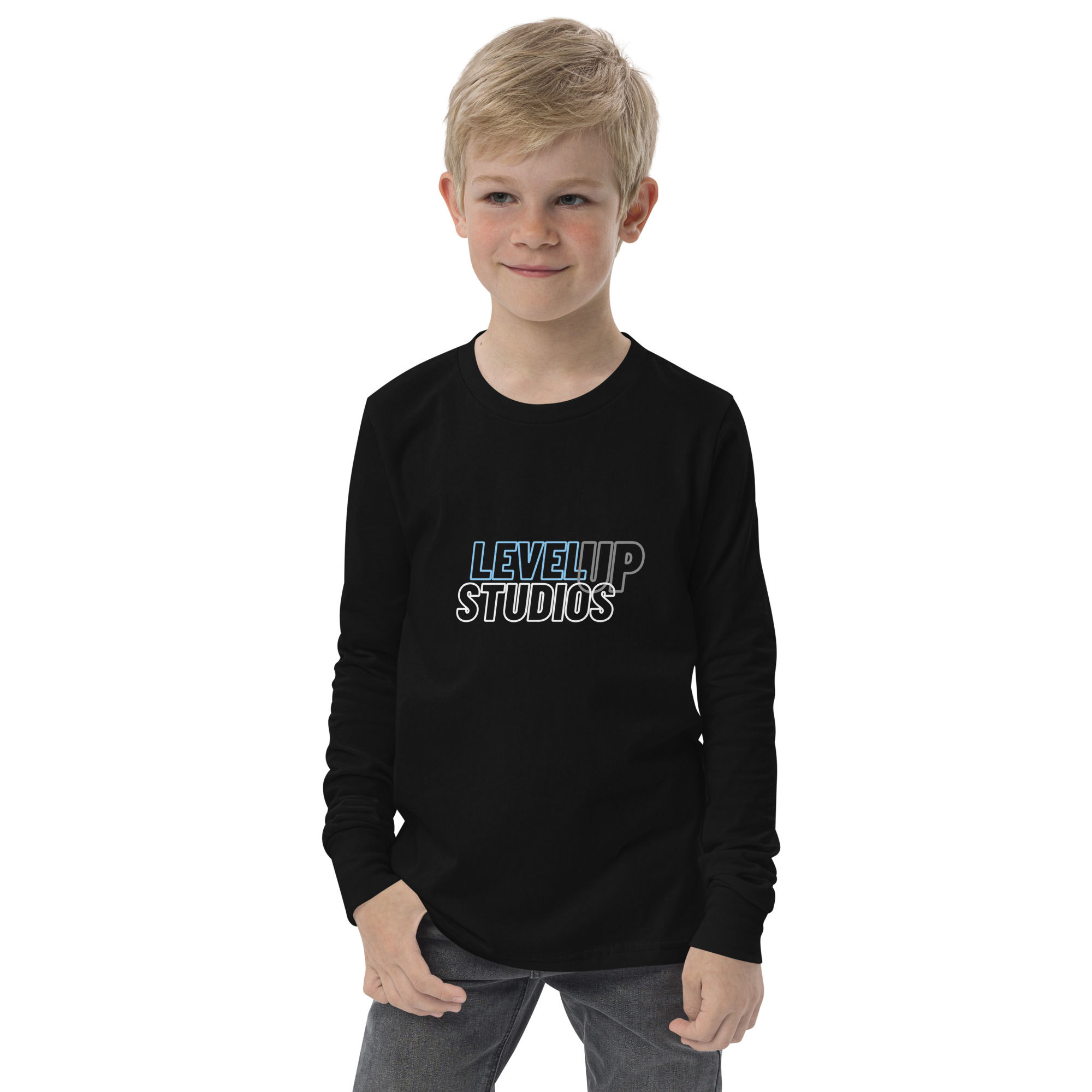 Level Up Youth Collection long sleeve tee
