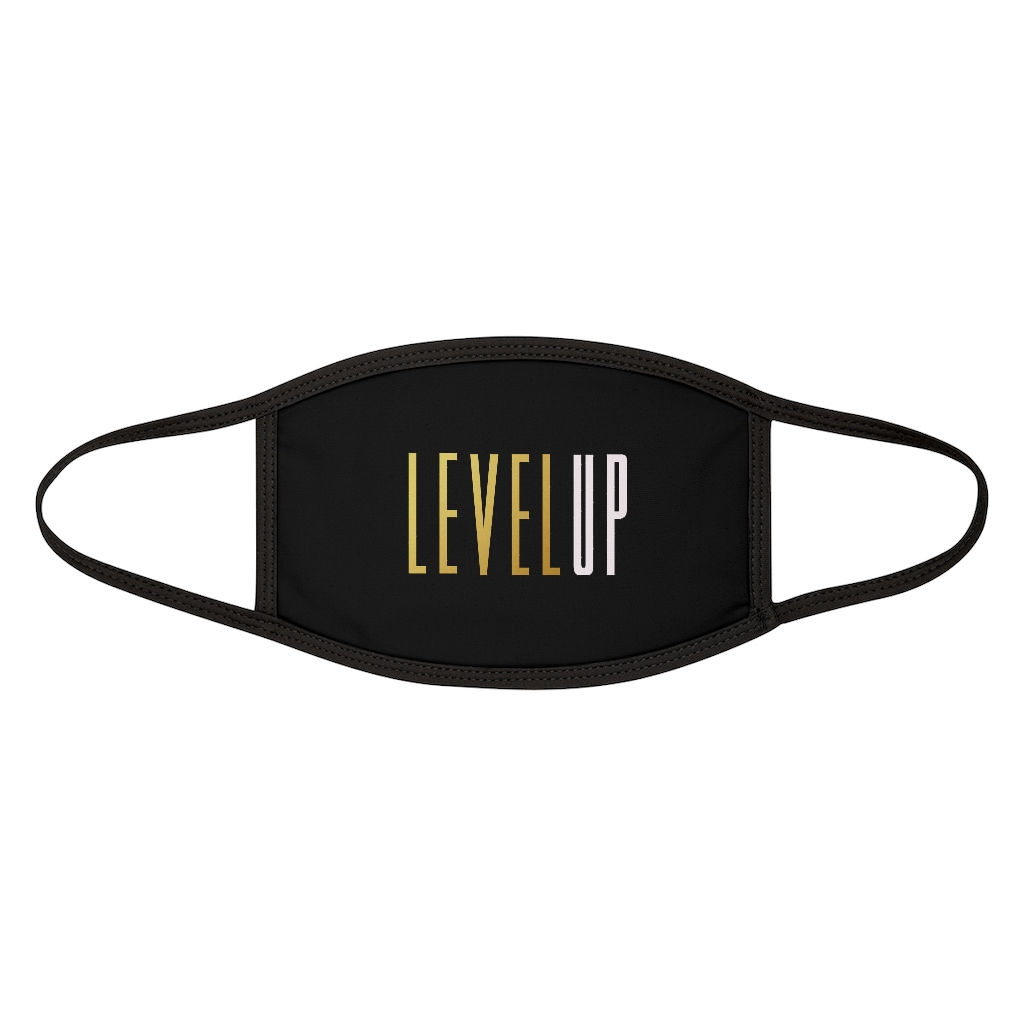 Gold Collection Logo |  Mixed-Fabric Face Mask