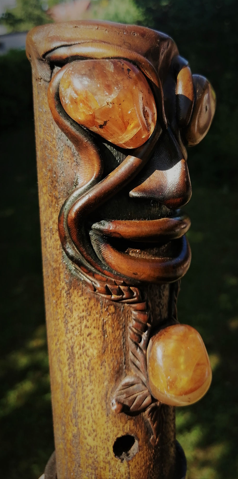 Miniaturbild: Bambus-Raucher | Gelb-Orange