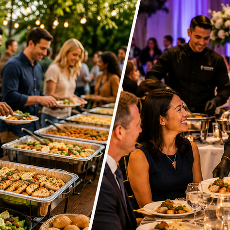 Drop-Off Catering vs. Full-Service Catering: Which Is Right for Your Event?