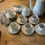 Thumbnail: Vintage Titov Veles Porcelain Tea Set