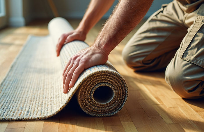 professionnel Nettoyage de tapis à domic