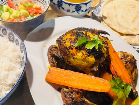 balti chicken roast with gravy recipe