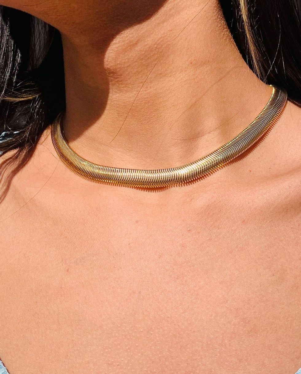 Miniature : Dicke Schlangen Kette 