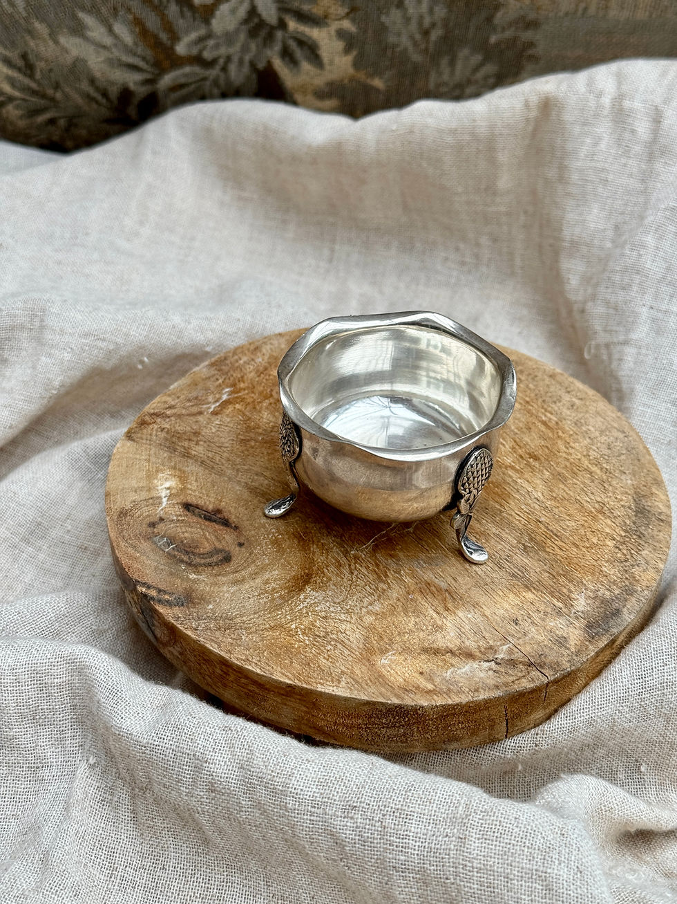 Thumbnail: Small Silver Sugar Bowl