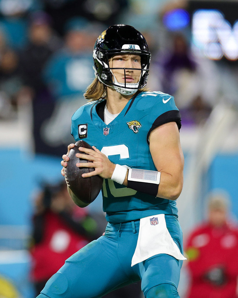 Trevor Lawrence of the Jacksonville Jaguars