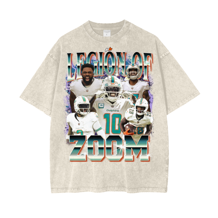 Thumbnail: Legion of Zoom | Phinhub Acid Wash Oversize Tee