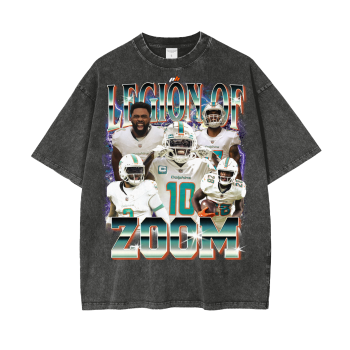 Thumbnail: Legion of Zoom | Phinhub Acid Wash Oversize Tee