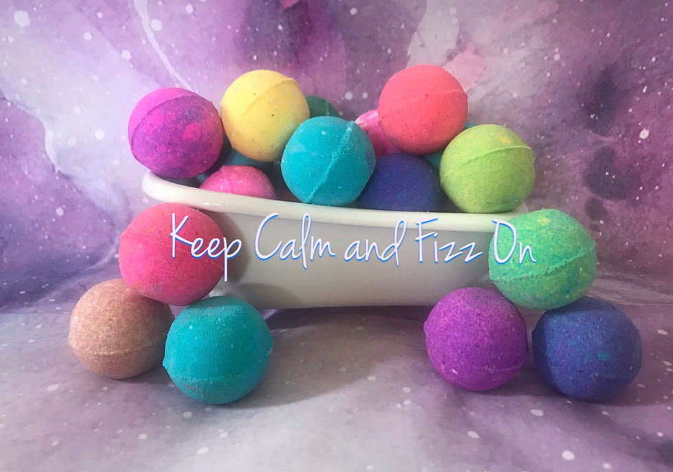 Organic Home Made Bath Bomb Fizzie