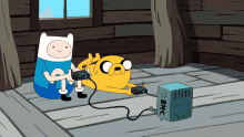 jugando-videojuegos-finn.gif