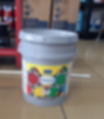 Cubeta de pintura base agua