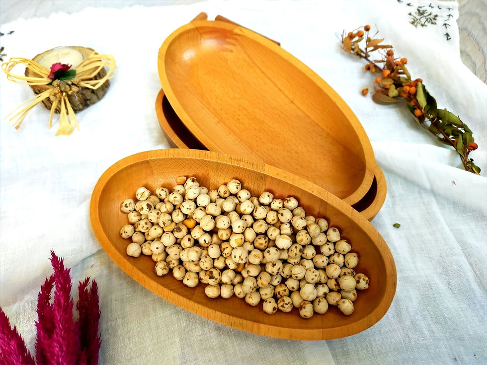 Küçük resim: Ahşap Oval Çerezlik