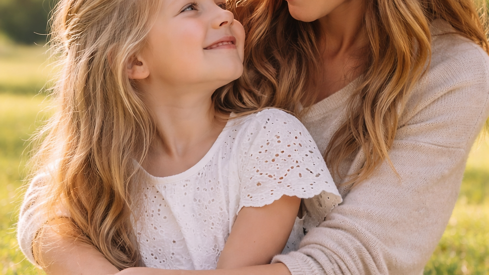 mother and child connection nurturing environment faith-based parenting
