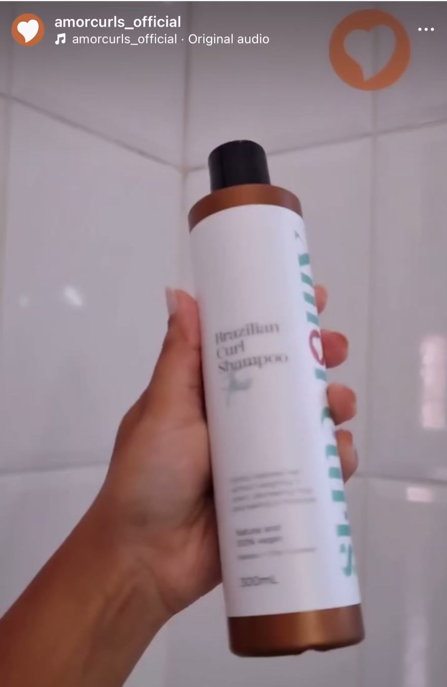 Thumbnail: Amor Curls Brazilian Curl Shampoo 300ml