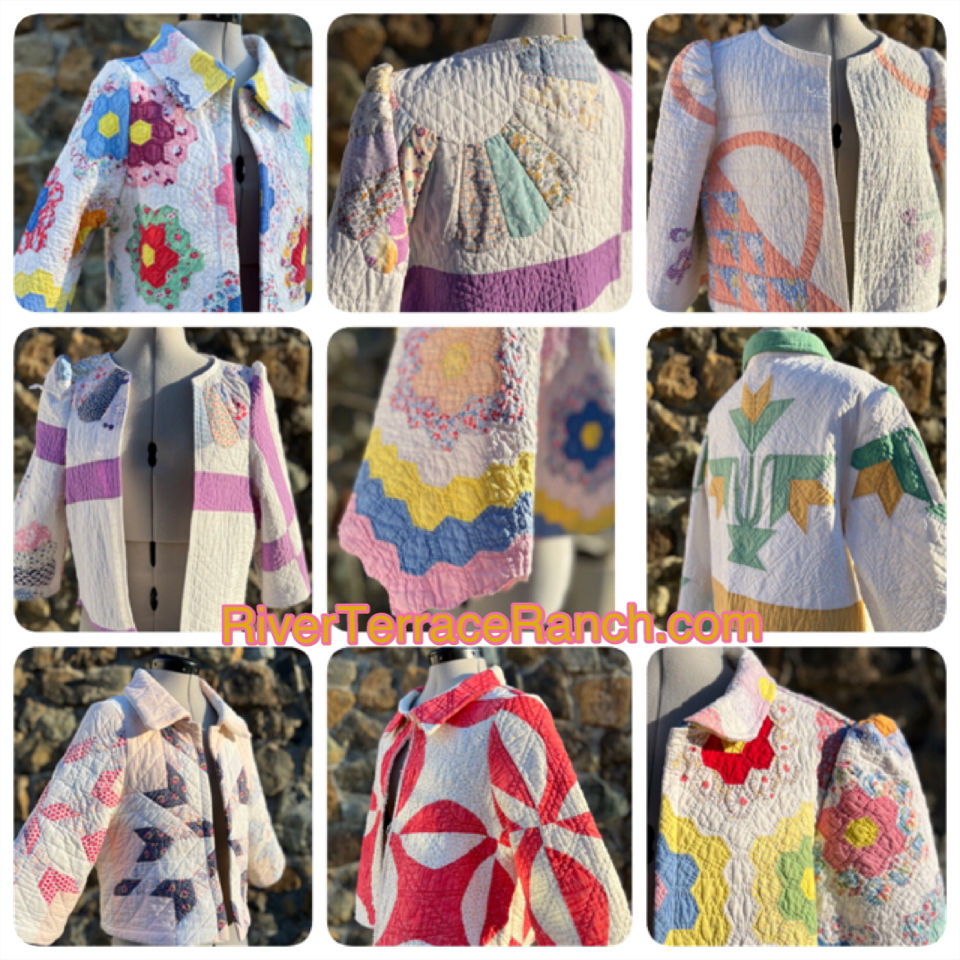 Thumbnail: Quilt Jacket (S/M Tulip)