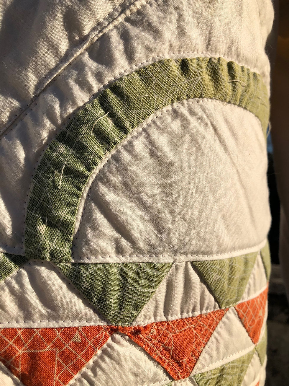 Thumbnail: Quilt Jacket, Antique Basket 