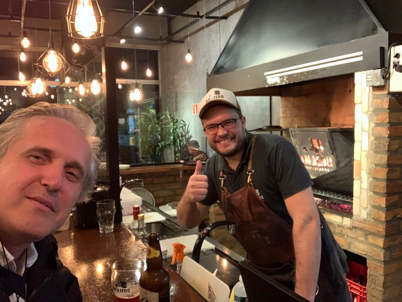 Bento Gonçalves/Brasil - Visita a la Parrilla de Brazedo