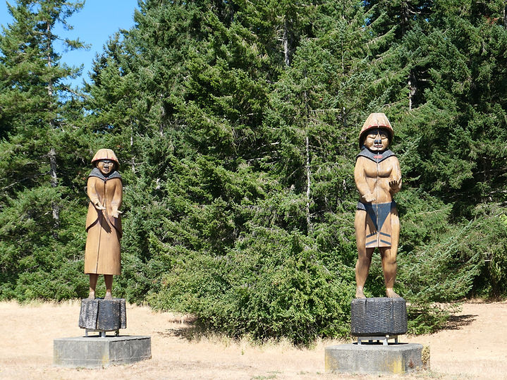 Qualicum First Nation Campground | cycle touring Vancouver Island