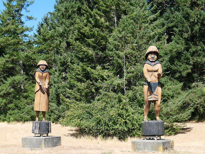 Qualicum First Nation Campground | cycle touring Vancouver Island