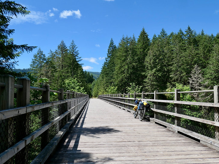 Cowichan Valley Trail | aka Trans Canada Trail | cycle touring fav ride | south Vancouver Island