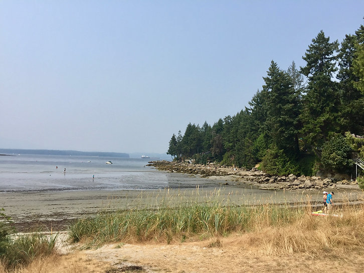 Gabriola Sands Provincial Park | cycle touring Gabriola Island | Descanso Bay Regional Campground