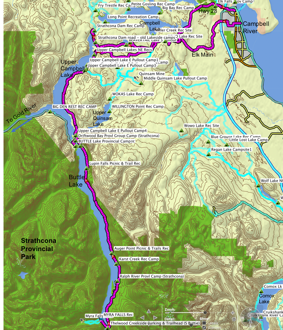 Strathcona Park Loop