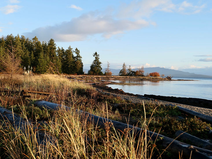 Rathtrevor Provincial Park Campground, Central Vancouver Island, bike tour
