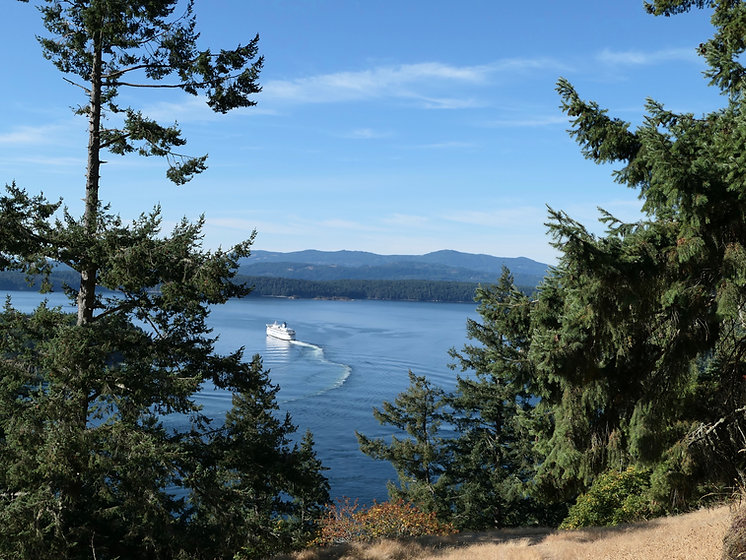 cycle touring Galiano Island | cycling the Bluffs | cycle touring Vancouver Island