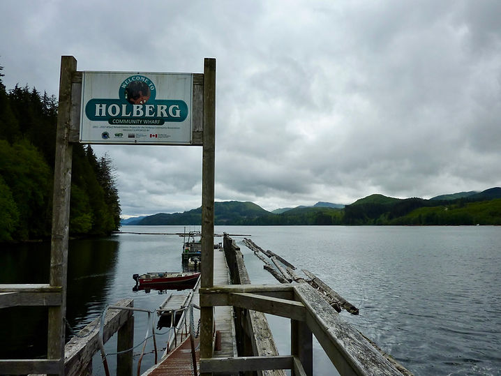Holberg village | bikepacking NW Vancouver Island | backroad cycle touring