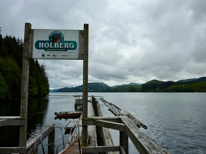 Holberg village | bikepacking NW Vancouver Island | backroad cycle touring