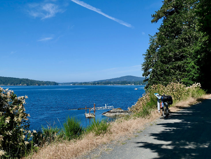 Galloping Goose Trail to Sooke | cycle touring south Vancouver Island