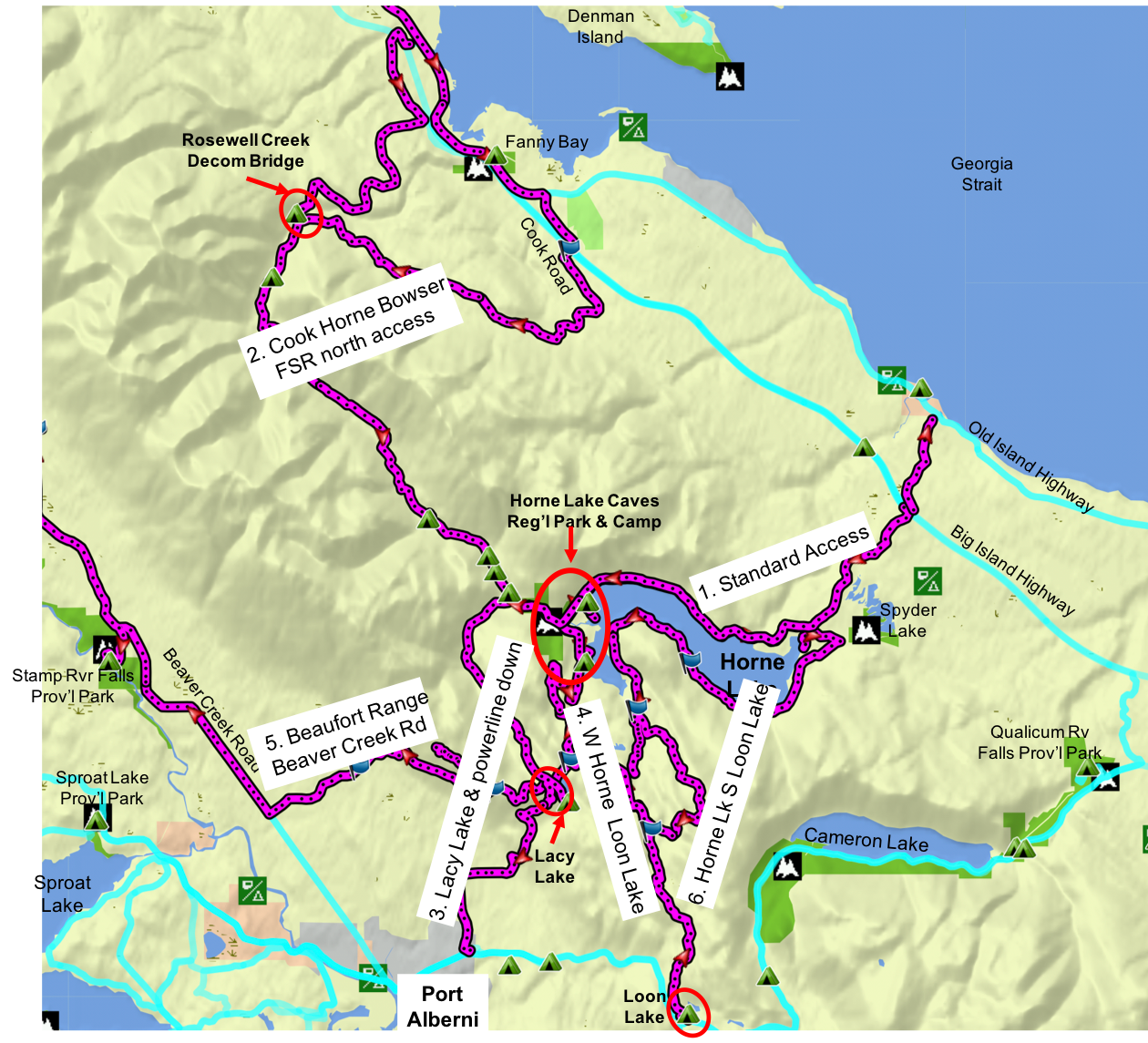 Horne Lake Port Alberni Wheel